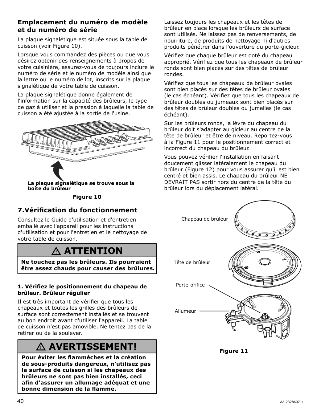 Assembly instructions for IKEA Forshaellan gas cooktop stainless steel | Page 40 - IKEA FORSHÄLLAN gas cooktop 905.405.46