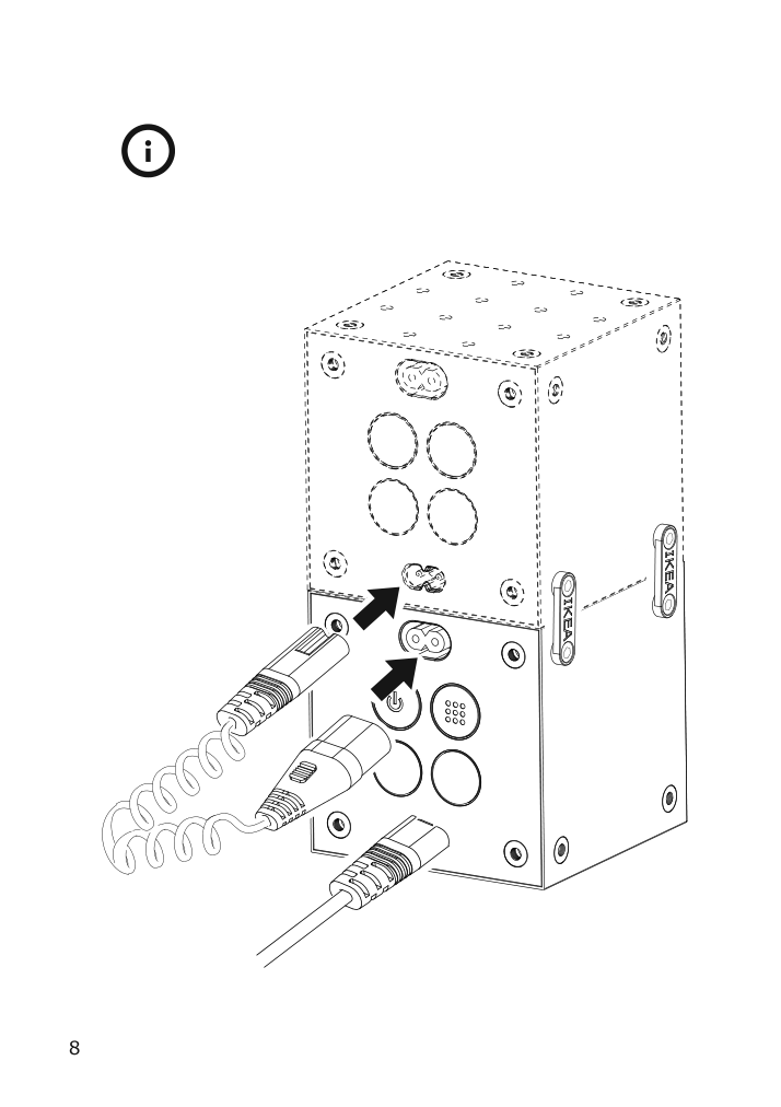 Assembly instructions for IKEA Frekvens led multi use light black | Page 8 - IKEA SYMFONISK bookshelf Sonos speaker w LED light 395.007.23