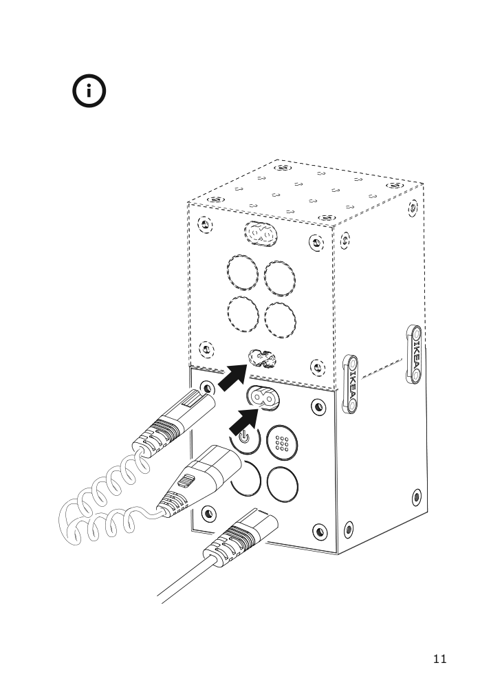 Assembly instructions for IKEA Frekvens led spotlight black white | Page 11 - IKEA SYMFONISK Wifi bookshelf Sonos speaker w LED 195.007.24