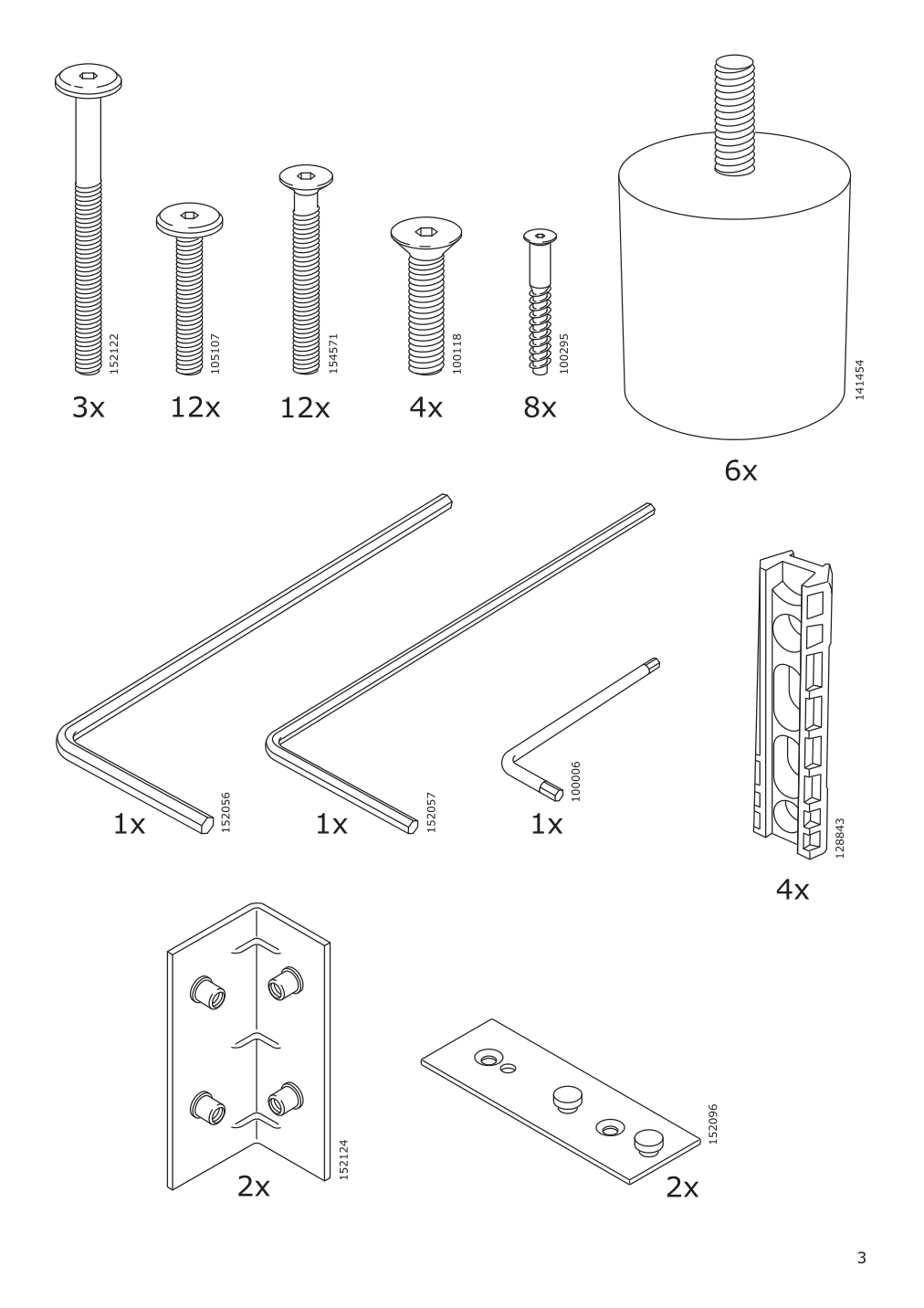 Assembly instructions for IKEA Friheten sleeper sofa hyllie beige | Page 3 - IKEA FRIHETEN sleeper sofa 004.317.16