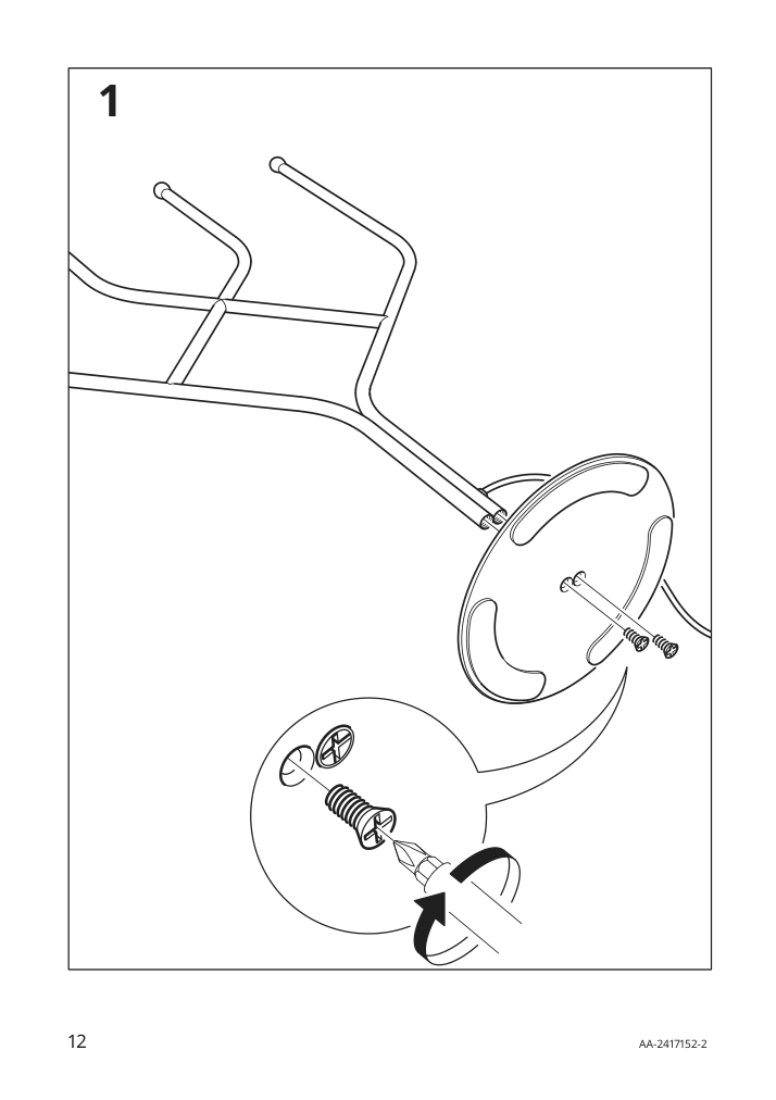 Assembly instructions for IKEA Froejda led 4 arm candelabra metal white | Page 12 - IKEA FRÖJDA LED 4 arm candelabra 105.824.70