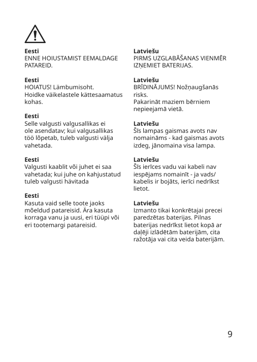 Assembly instructions for IKEA Froejda led string light with 40 lights battery operated leaf white | Page 9 - IKEA FRÖJDA LED string light with 40 lights 305.821.48