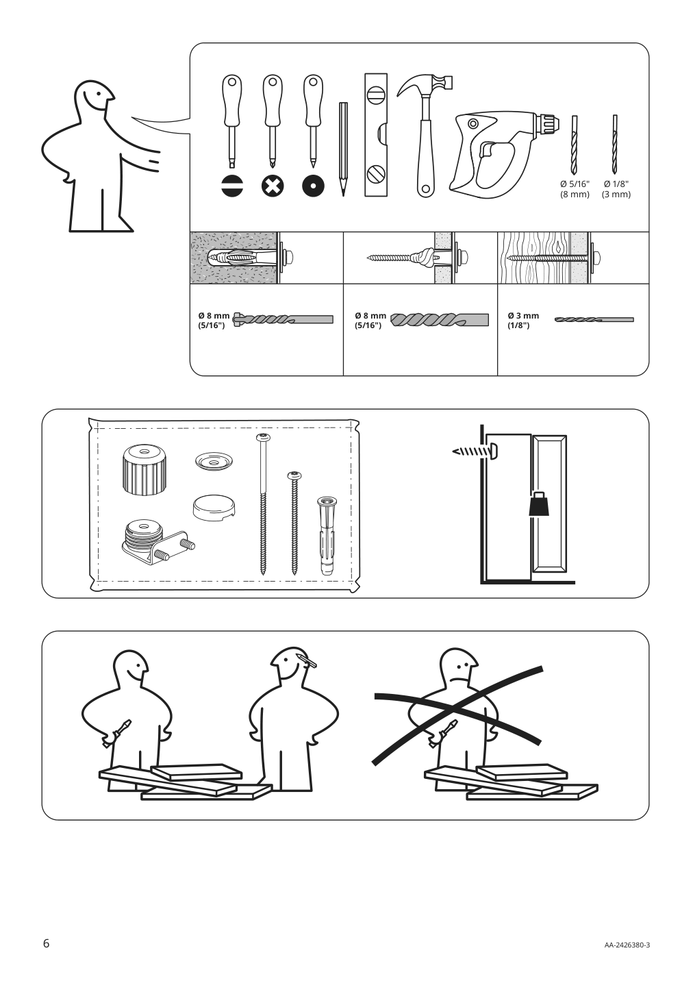 Assembly instructions for IKEA Fryksas cabinet rattan | Page 6 - IKEA FRYKSÅS cabinet 405.740.96