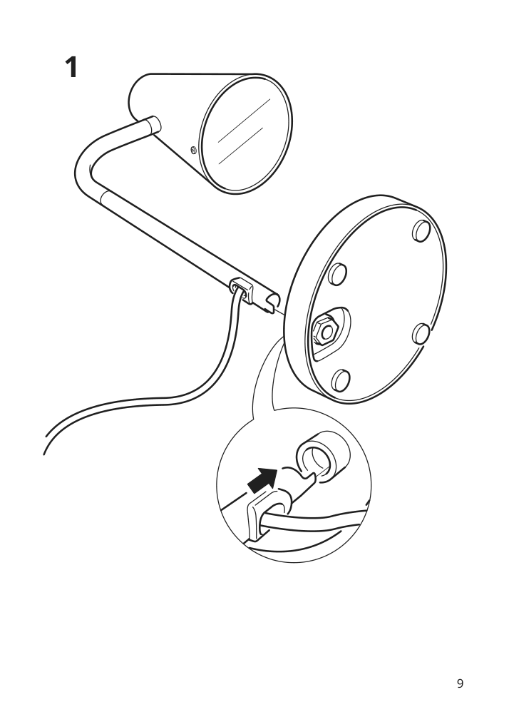Assembly instructions for IKEA Fubbla led work lamp white | Page 9 - IKEA FUBBLA LED work lamp 403.257.09