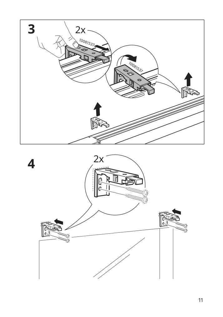 Assembly instructions for IKEA Fyrtur black out roller blind smart wireless battery operated gray | Page 11 - IKEA FYRTUR black-out roller blind 204.081.78