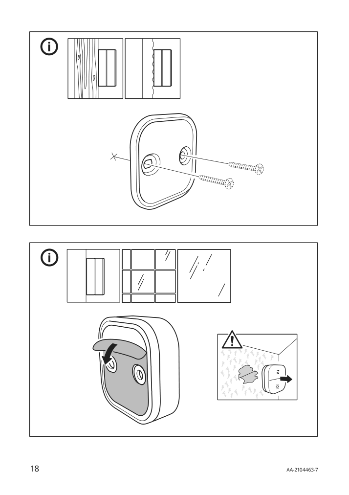 Assembly instructions for IKEA Fyrtur black out roller blind smart wireless battery operated gray | Page 18 - IKEA FYRTUR black-out roller blind 204.081.78