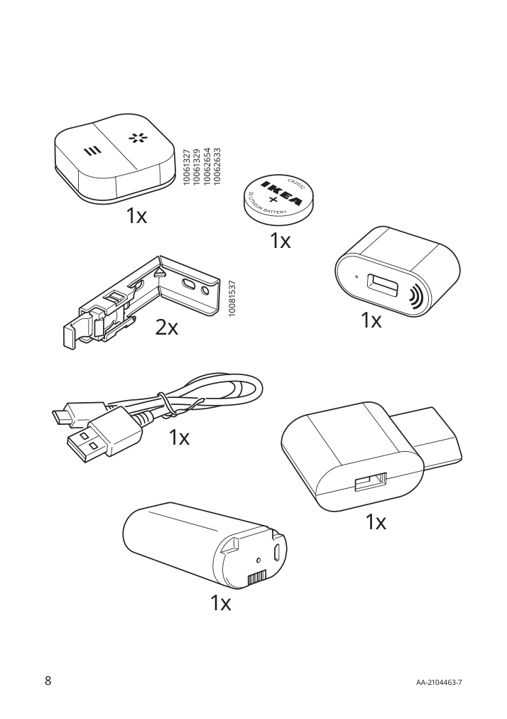 Assembly instructions for IKEA Fyrtur black out roller blind smart wireless battery operated gray | Page 8 - IKEA FYRTUR black-out roller blind 204.081.78