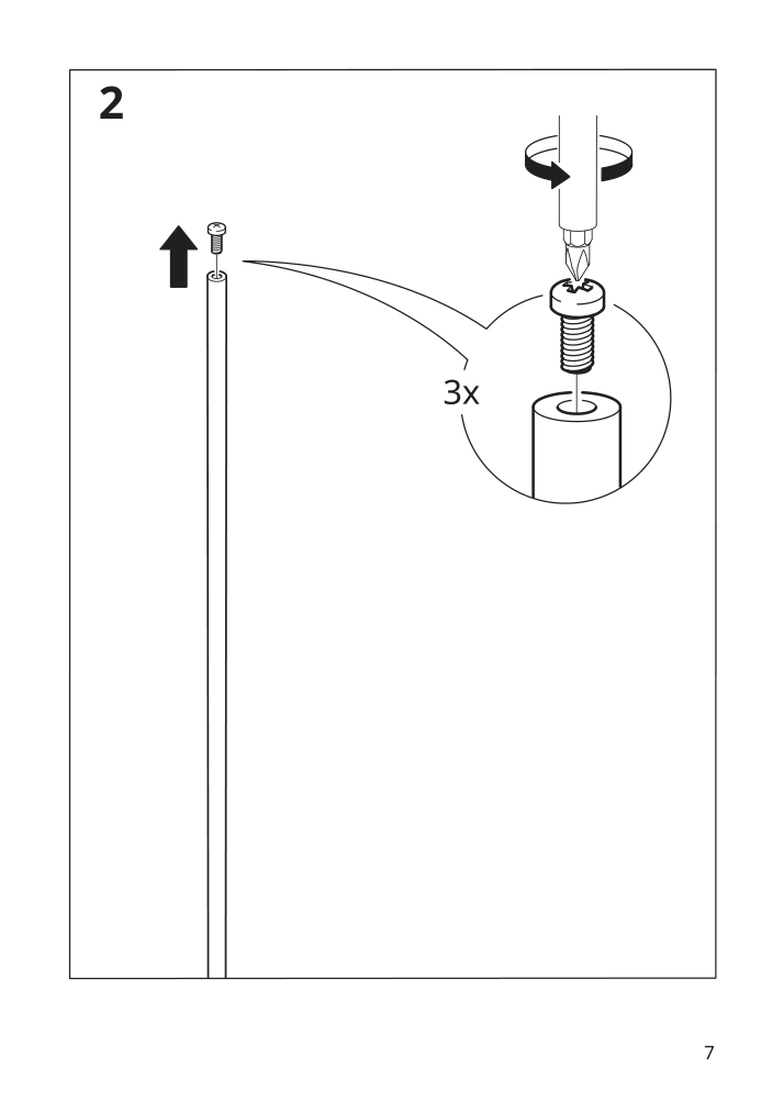 Assembly instructions for IKEA Fyxnaes floor lamp turquoise | Page 7 - IKEA FYXNÄS floor lamp 604.640.54