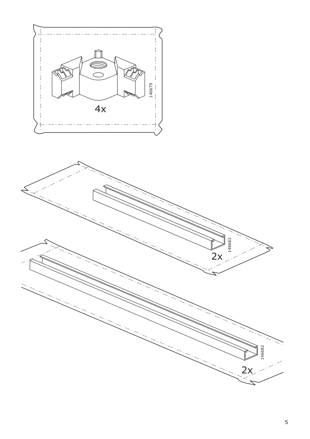 Assembly instructions for IKEA Galant cabinet with doors white stained oak veneer | Page 5 - IKEA GALANT cabinet with doors 903.651.37