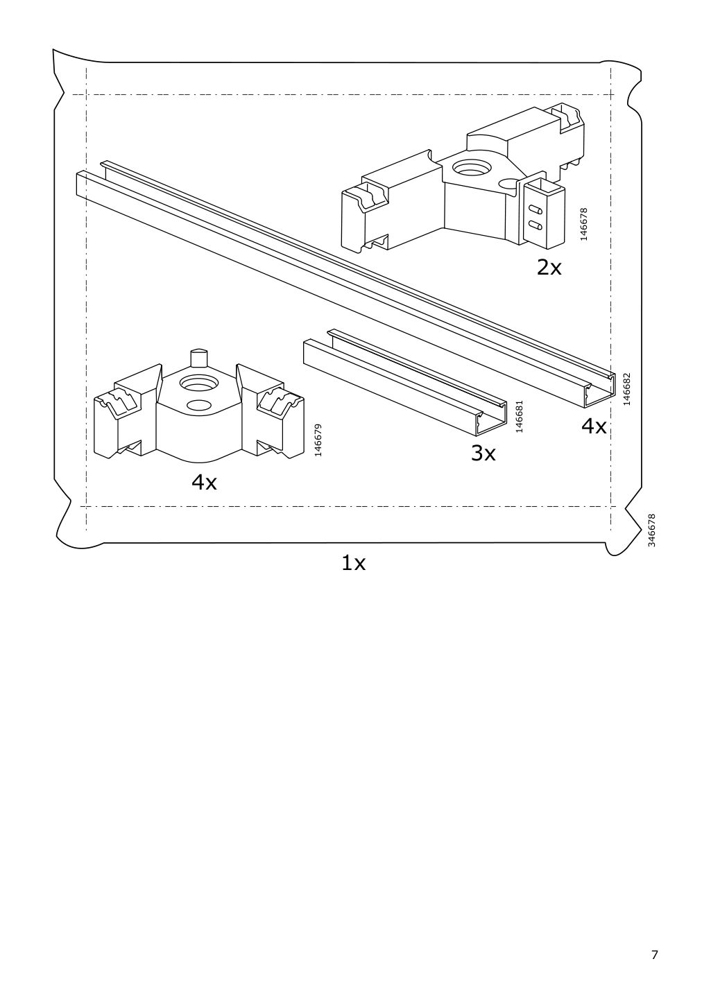 Assembly instructions for IKEA Galant cabinet with sliding doors white | Page 7 - IKEA GALANT cabinet with sliding doors 104.728.67