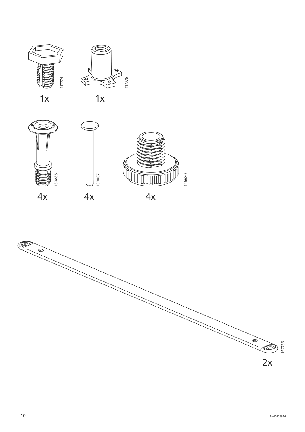 Assembly instructions for IKEA Galant drawer unit drop file storage white stained oak veneer | Page 10 - IKEA GALANT storage combination with filing 793.040.94