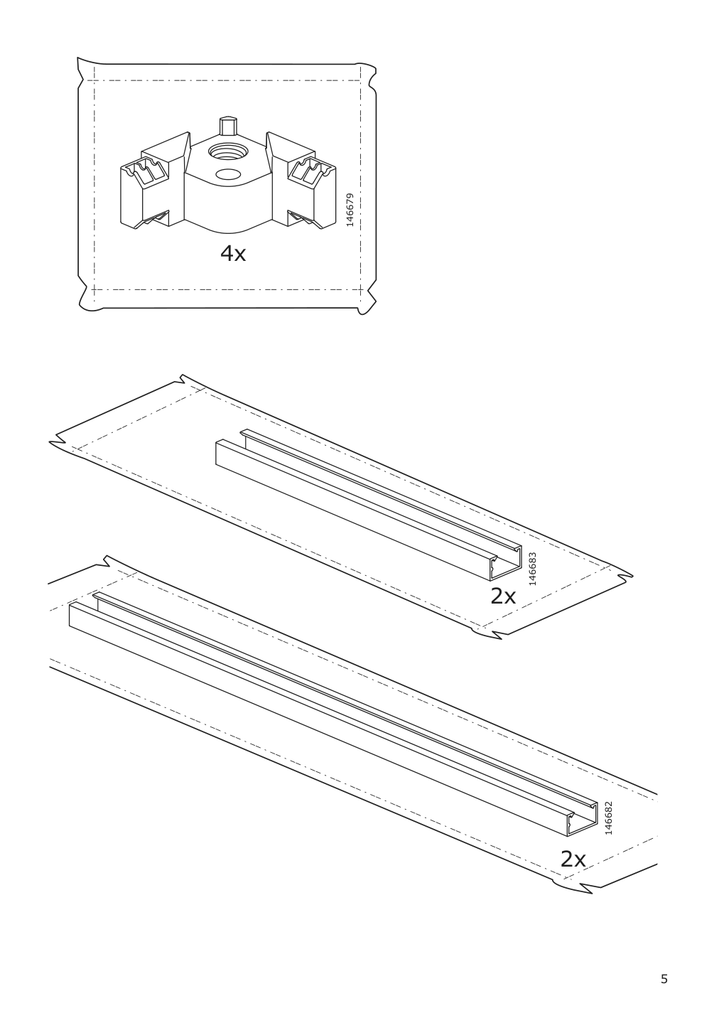 Assembly instructions for IKEA Galant drawer unit white stained oak veneer | Page 5 - IKEA GALANT drawer unit 703.651.57