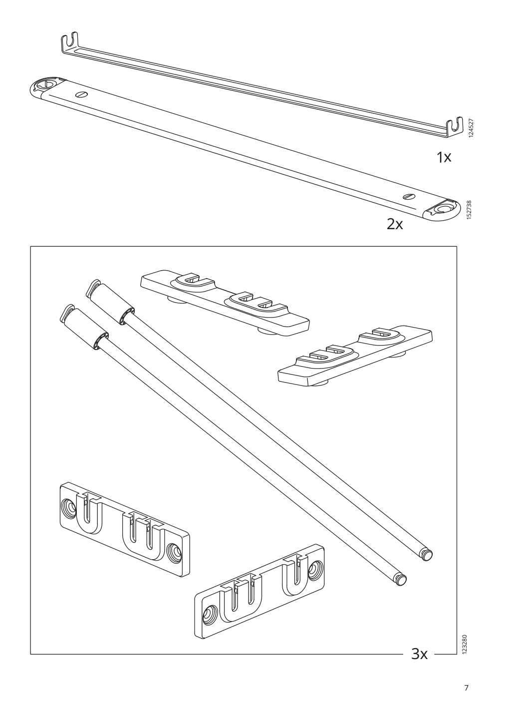 Assembly instructions for IKEA Galant file cabinet white stained oak veneer | Page 7 - IKEA GALANT file cabinet 303.651.78