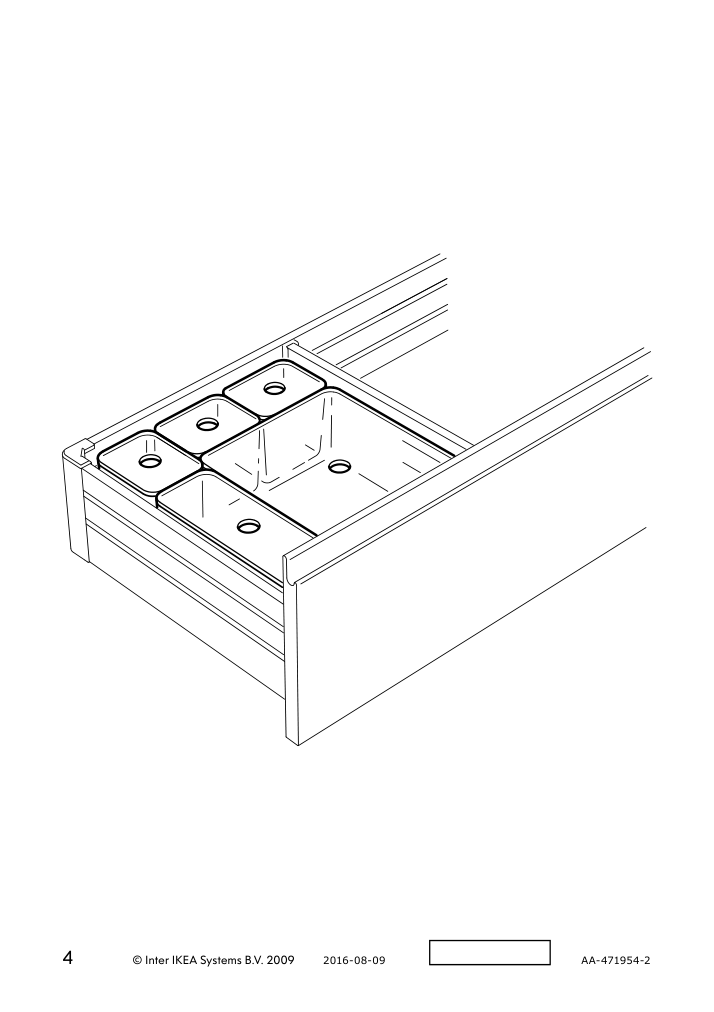 Assembly instructions for IKEA Godmorgon box with lid set of 5 smoked | Page 4 - IKEA GODMORGON box with lid, set of 5 504.002.70