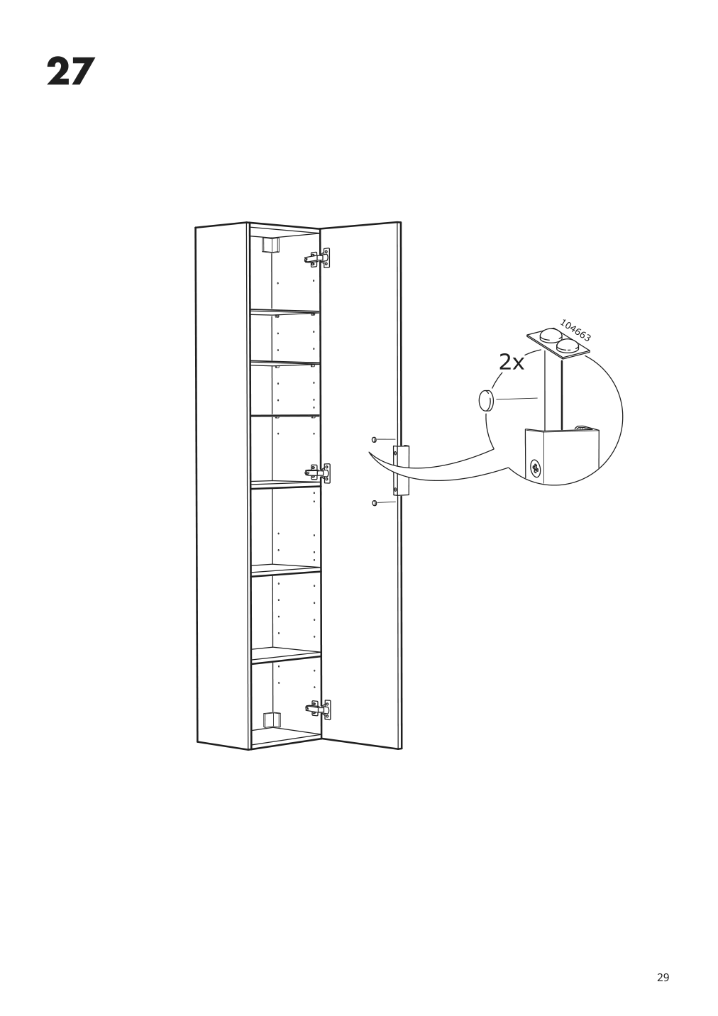 Assembly instructions for IKEA Godmorgon high cabinet white | Page 29 - IKEA GODMORGON high cabinet 003.440.69