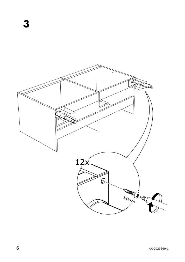 Assembly instructions for IKEA Godmorgon leg kasjoen shiny | Page 6 - IKEA GODMORGON leg 903.917.30