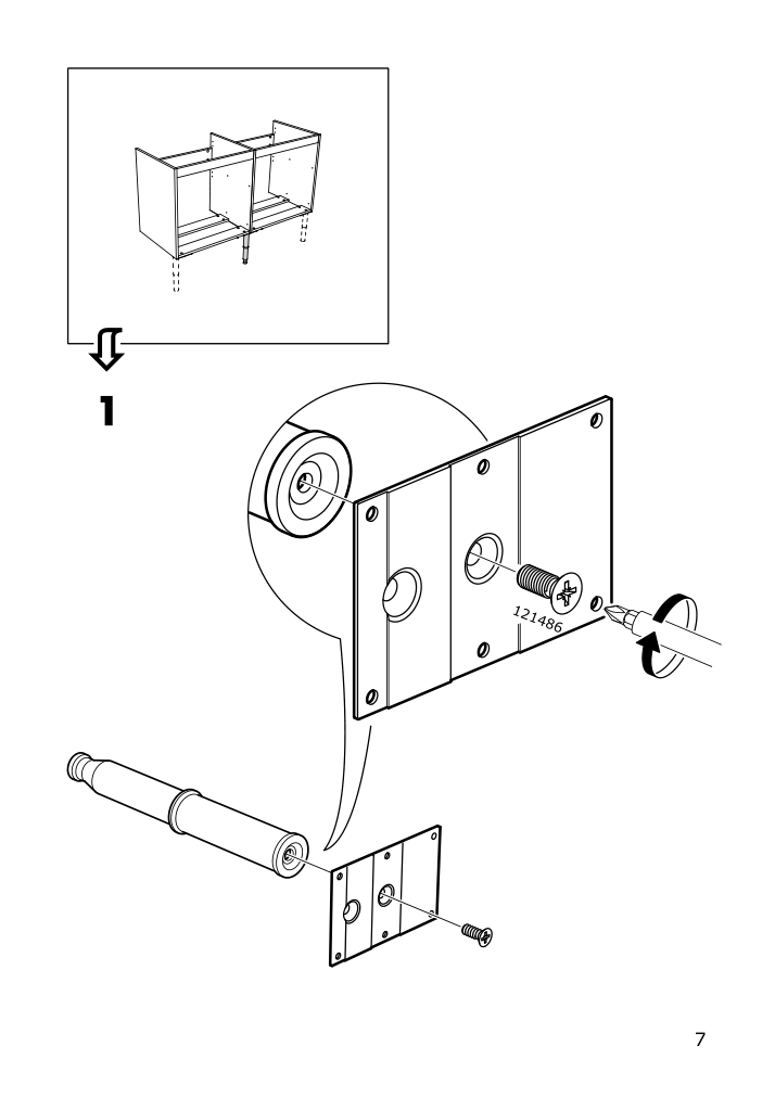 Assembly instructions for IKEA Godmorgon leg kasjoen shiny | Page 7 - IKEA GODMORGON leg 903.917.30