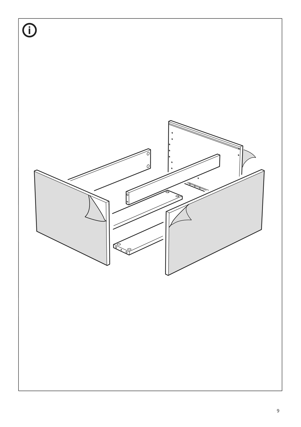 Assembly instructions for IKEA Godmorgon sink cabinet with 1 drawer gillburen dark gray | Page 9 - IKEA GODMORGON/TOLKEN / HÖRVIK sink cabinet w countertop sink 894.853.86