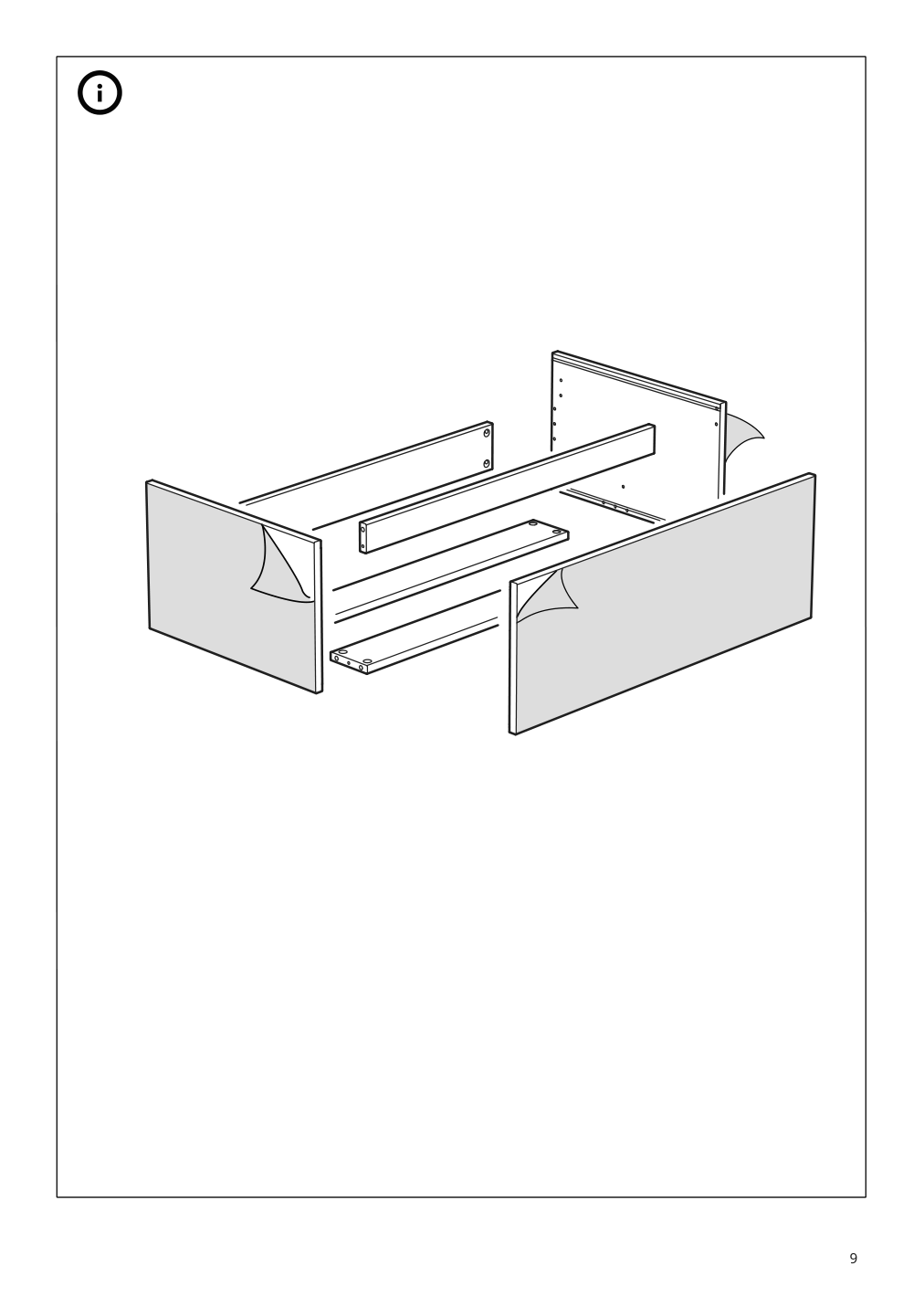 Assembly instructions for IKEA Godmorgon sink cabinet with 1 drawer gillburen dark gray | Page 9 - IKEA GODMORGON sink cabinet with 1 drawer 404.827.56