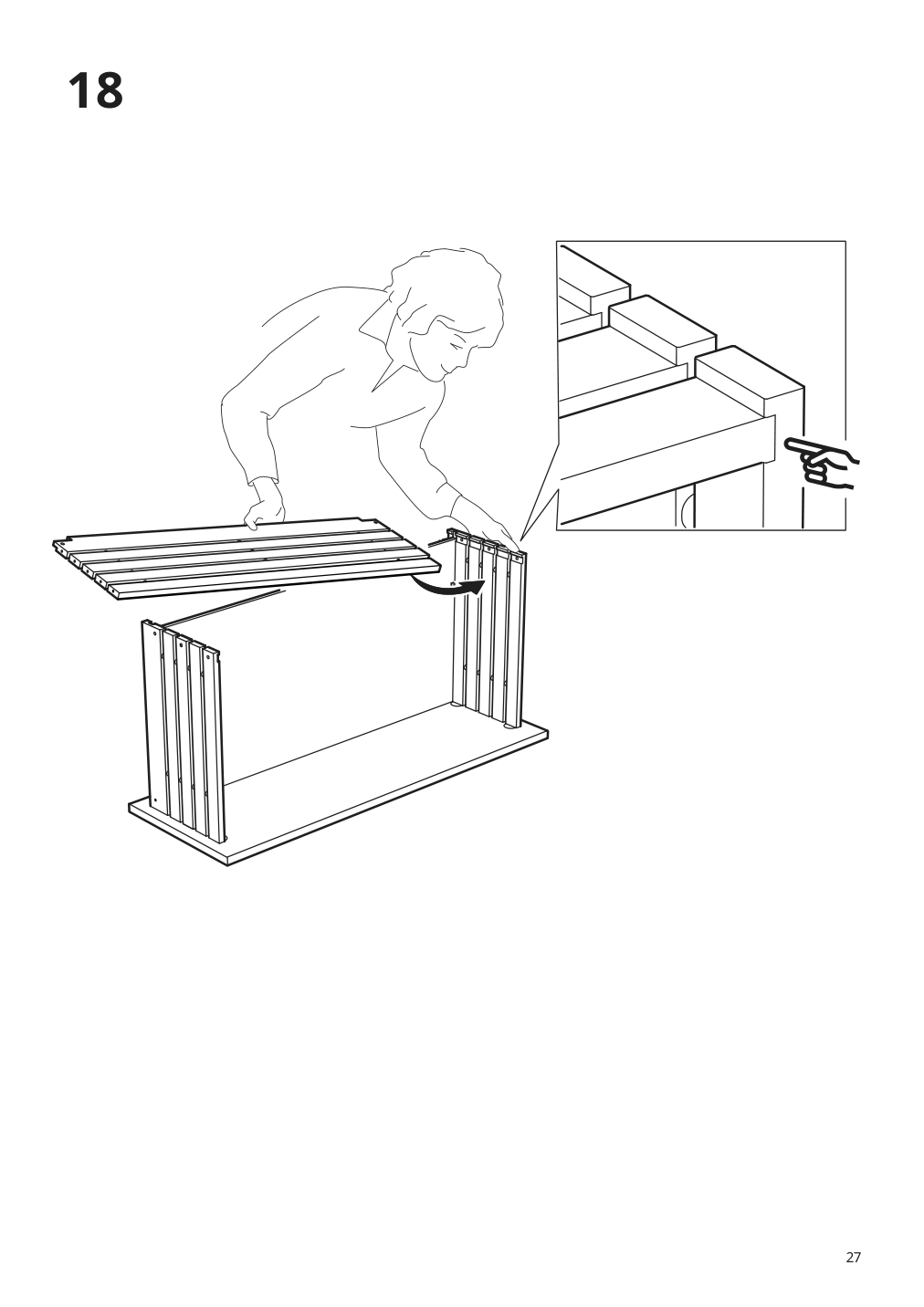 Assembly instructions for IKEA Godmorgon sink cabinet with 2 drawers kasjoen light gray | Page 27 - IKEA GODMORGON/TOLKEN / TÖRNVIKEN cabinet, countertop, 19 5/8" sink 094.853.52