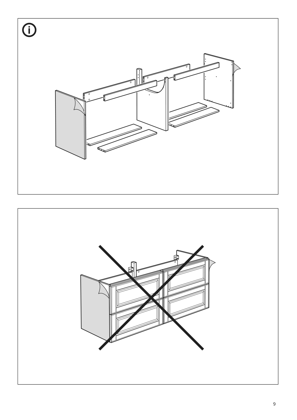 Assembly instructions for IKEA Godmorgon bathroom vanity with 4 drawers kasjoen white | Page 9 - IKEA GODMORGON bathroom vanity with 4 drawers 503.876.74