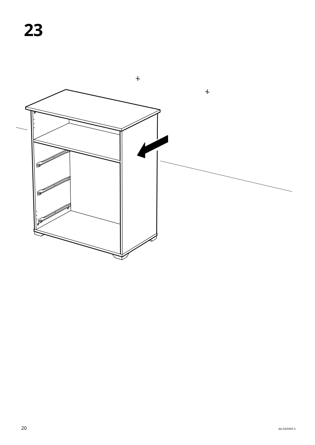 Assembly instructions for IKEA Greaker cabinet with drawers white | Page 20 - IKEA GREÅKER cabinet with drawers 505.010.71