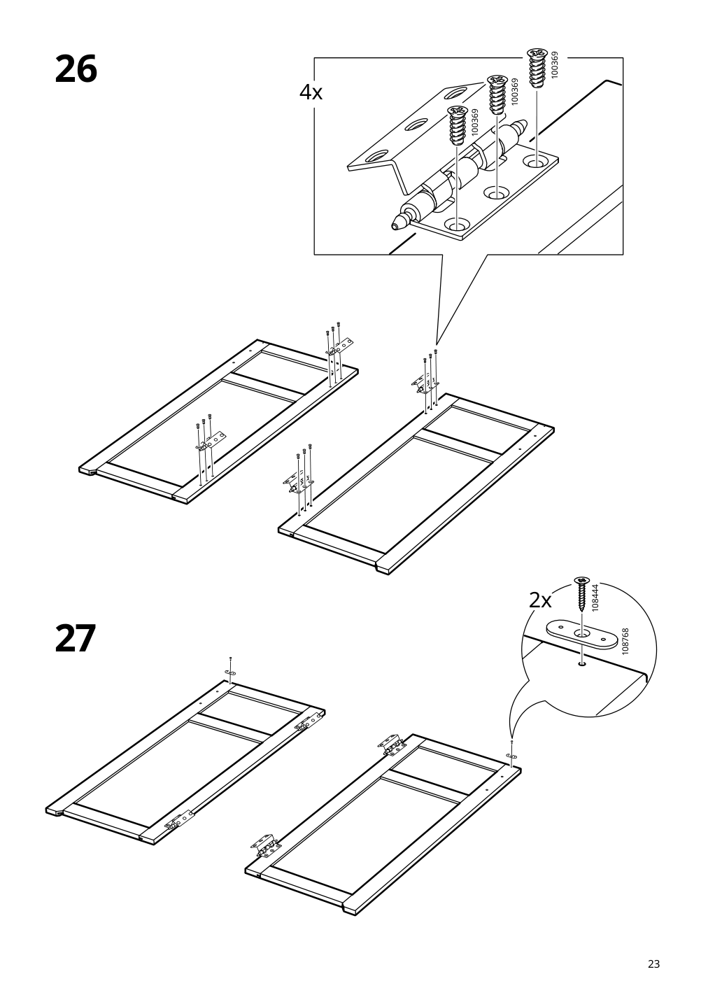 Assembly instructions for IKEA Greaker cabinet with drawers white | Page 23 - IKEA GREÅKER cabinet with drawers 505.010.71