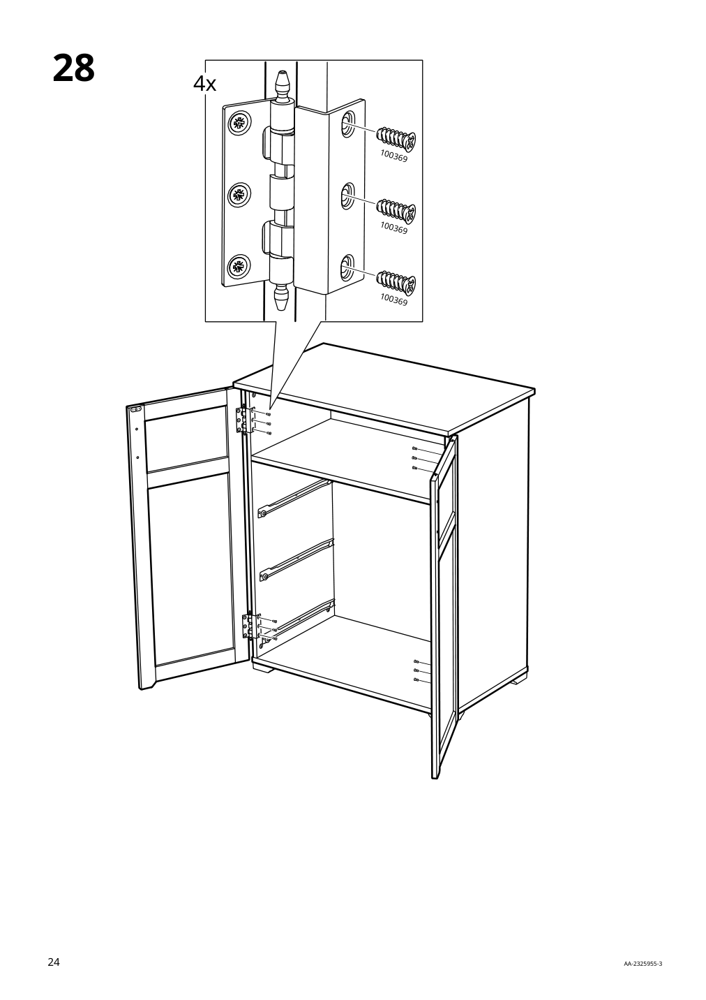 Assembly instructions for IKEA Greaker cabinet with drawers white | Page 24 - IKEA GREÅKER cabinet with drawers 505.010.71