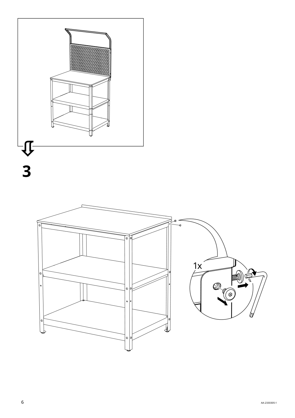 Assembly instructions for IKEA Grillskaer back panel for outdoor kitchen black | Page 6 - IKEA GRILLSKÄR kitchen island w back panel 794.952.44