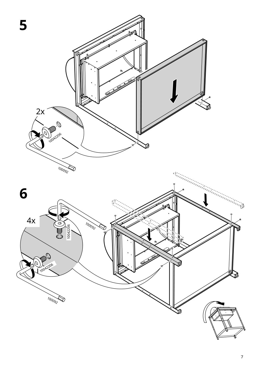 Assembly instructions for IKEA Grillskaer charcoal grill black stainless steel outdoor | Page 7 - IKEA GRILLSKÄR kitchen sink ut/chrcl bbq, outdoor 893.855.27