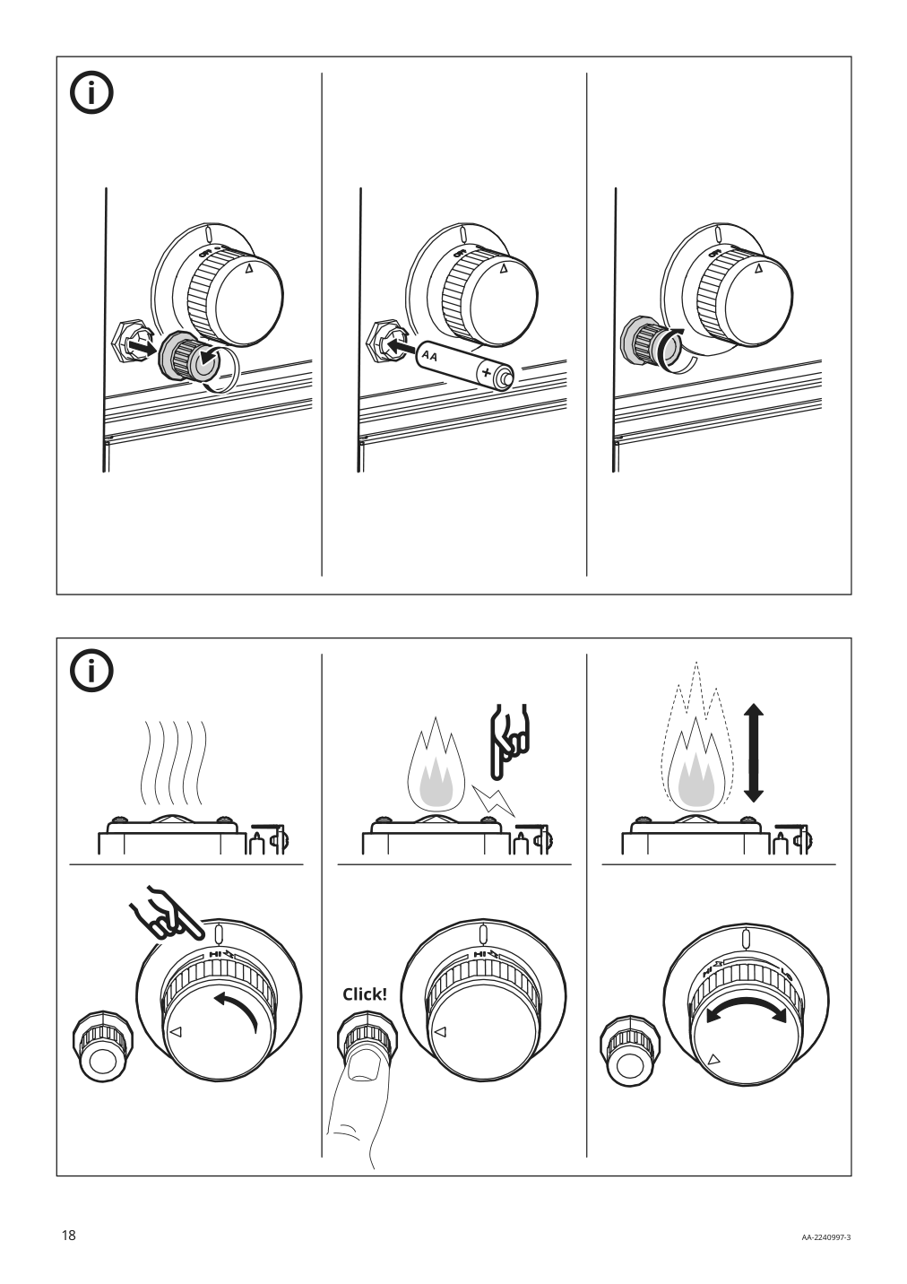 Assembly instructions for IKEA Grillskaer gas grill black stainless steel outdoor | Page 18 - IKEA GRILLSKÄR outdoor kitchen 394.185.73