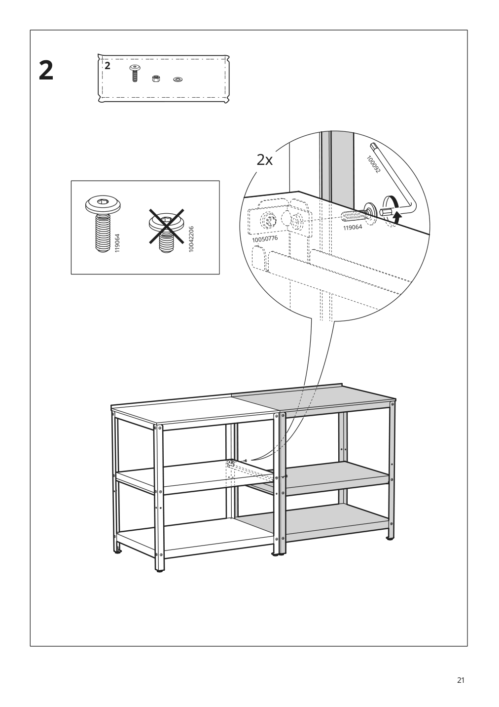 Assembly instructions for IKEA Grillskaer gas grill black stainless steel outdoor | Page 21 - IKEA GRILLSKÄR outdoor kitchen 494.185.39