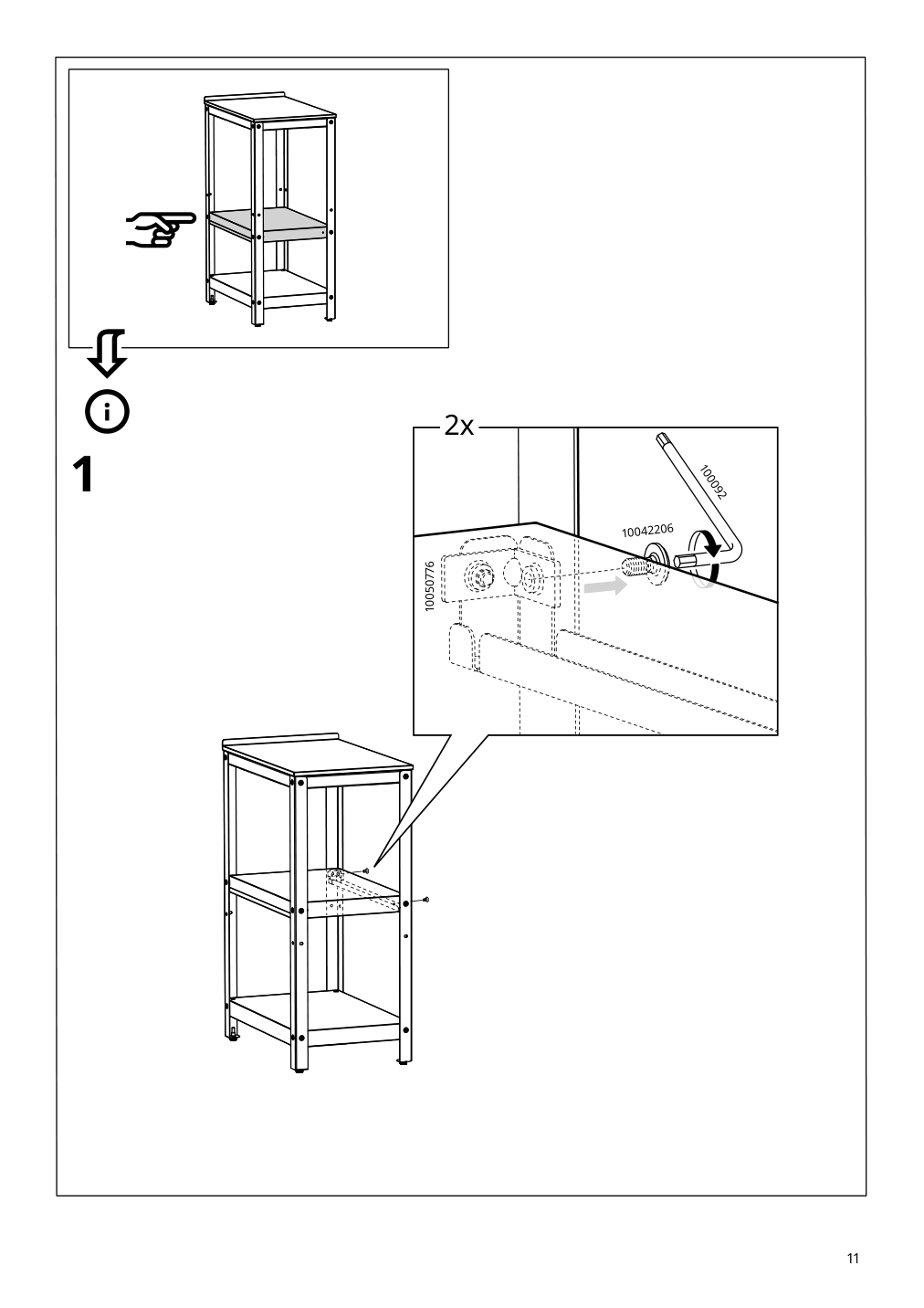 Assembly instructions for IKEA Grillskaer kitchen island black stainless steel outdoor | Page 11 - IKEA GRILLSKÄR gas grill w kitchen island 895.049.69