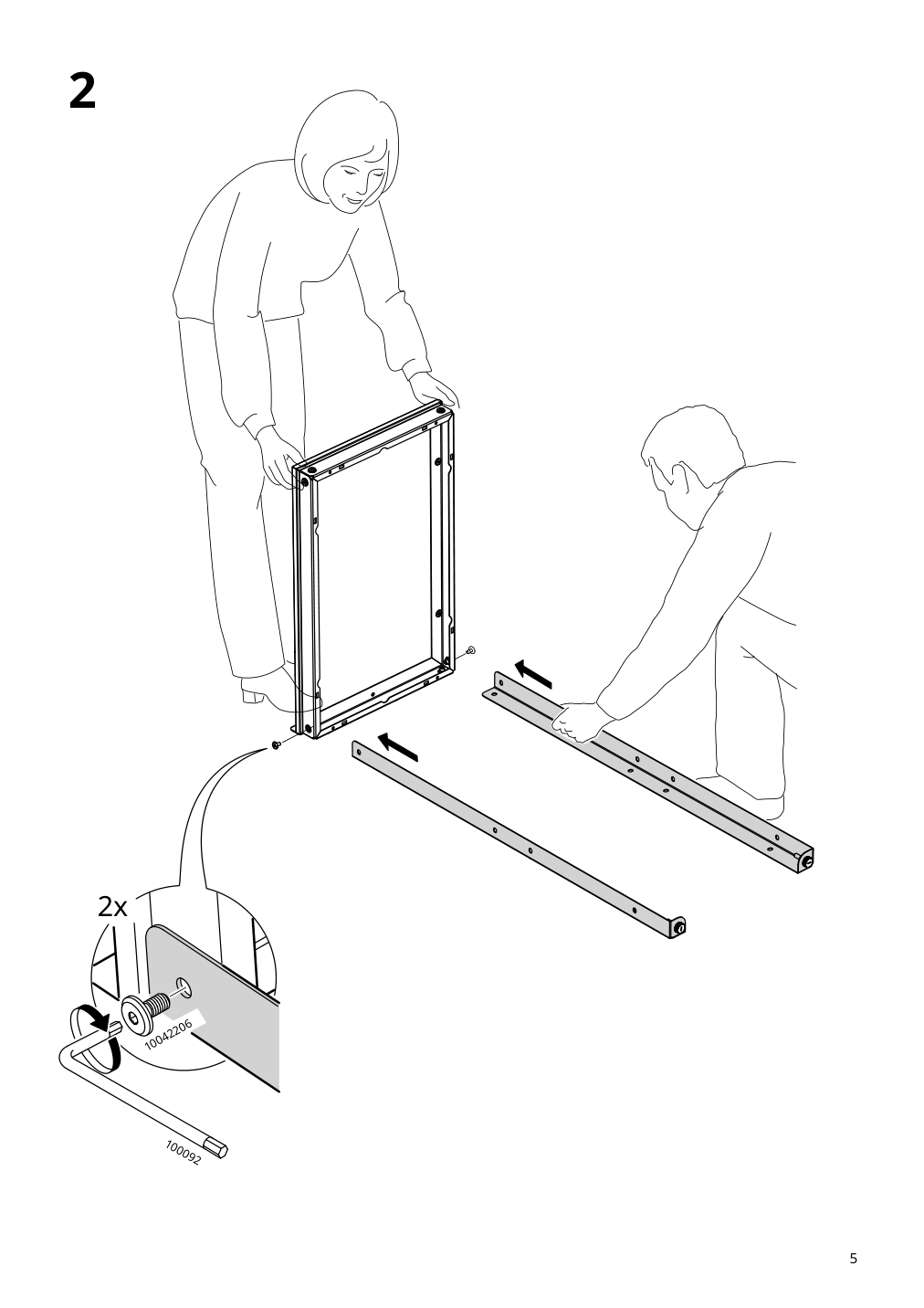 Assembly instructions for IKEA Grillskaer kitchen island black stainless steel outdoor | Page 5 - IKEA GRILLSKÄR kitchen island 405.231.77