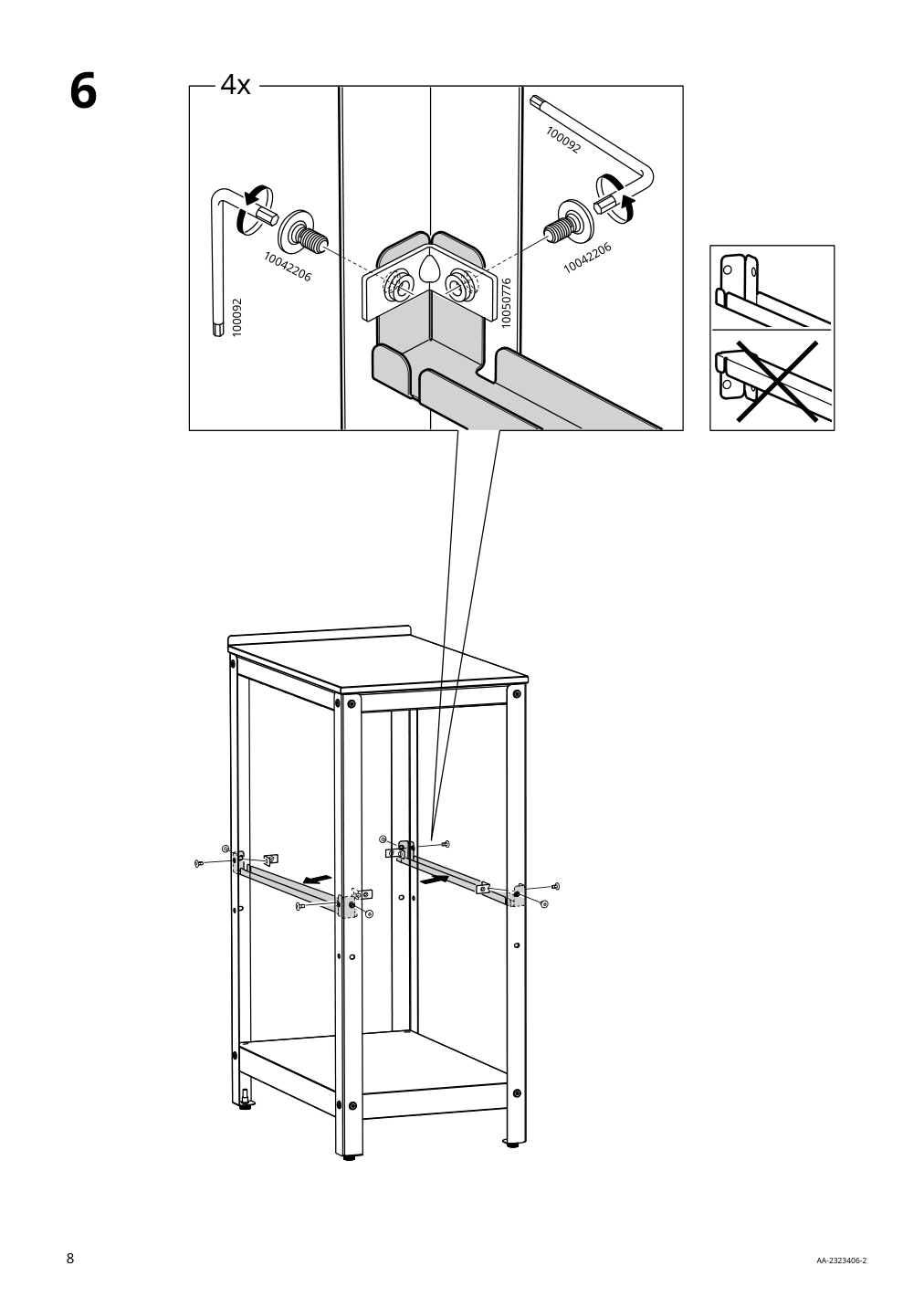 Assembly instructions for IKEA Grillskaer kitchen island black stainless steel outdoor | Page 8 - IKEA GRILLSKÄR gas grill w kitchen island 895.049.69