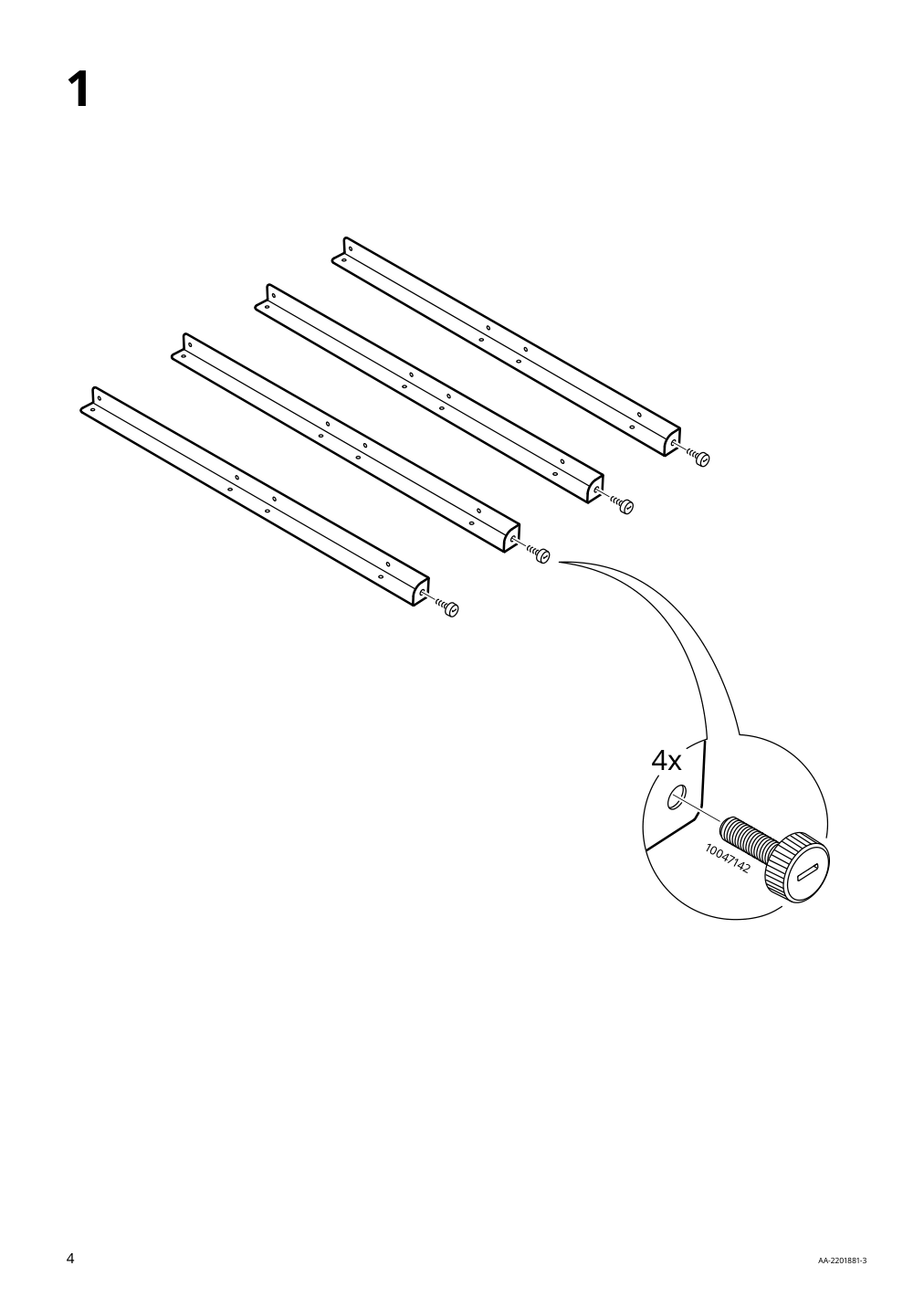 Assembly instructions for IKEA Grillskaer kitchen island shelf unit black stainless steel outdoor | Page 4 - IKEA GRILLSKÄR outdoor kitchen 494.185.39