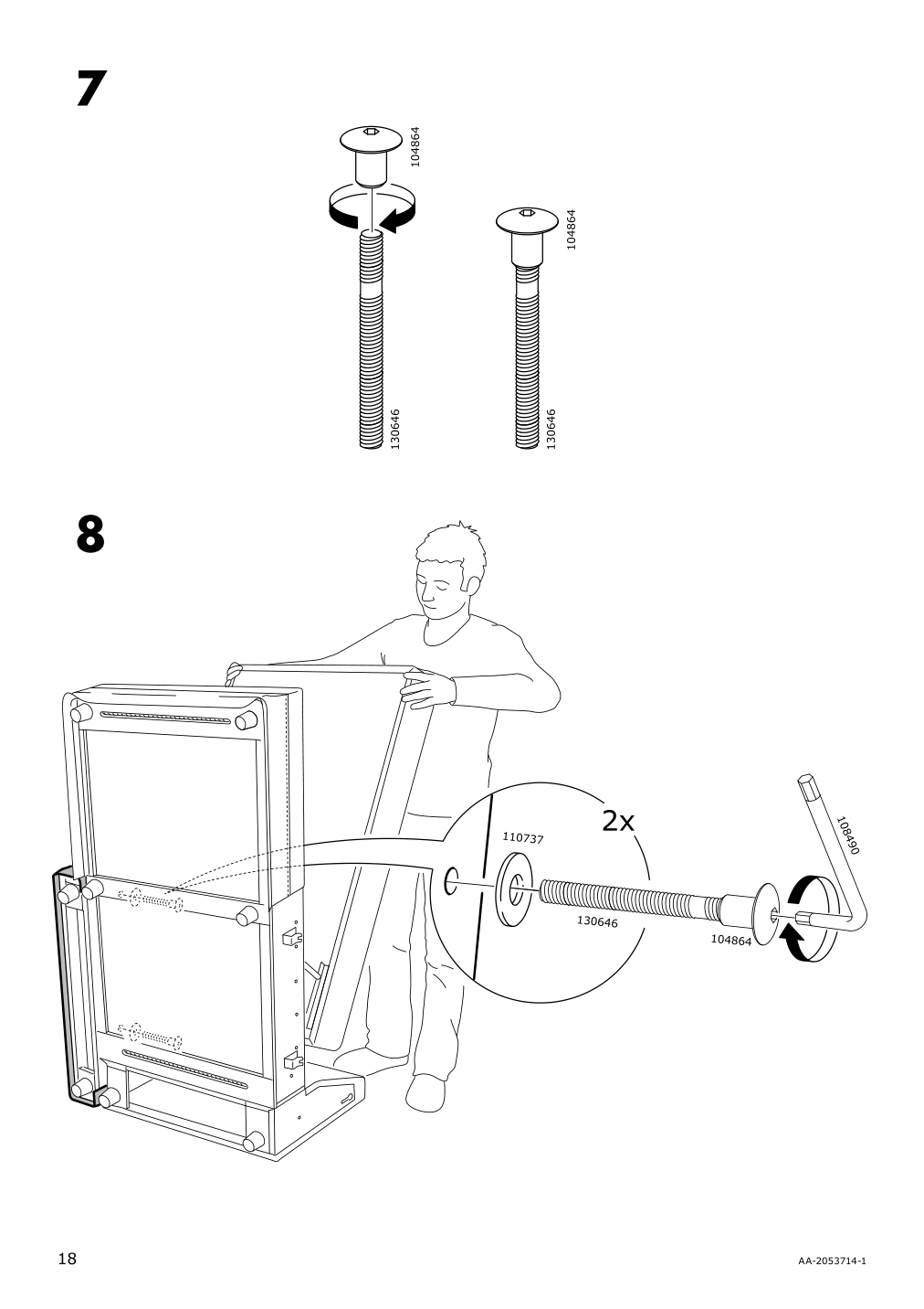 Assembly instructions for IKEA Groenlid cover for armrest ljungen dark red | Page 18 - IKEA GRÖNLID cover for armrest 703.970.21