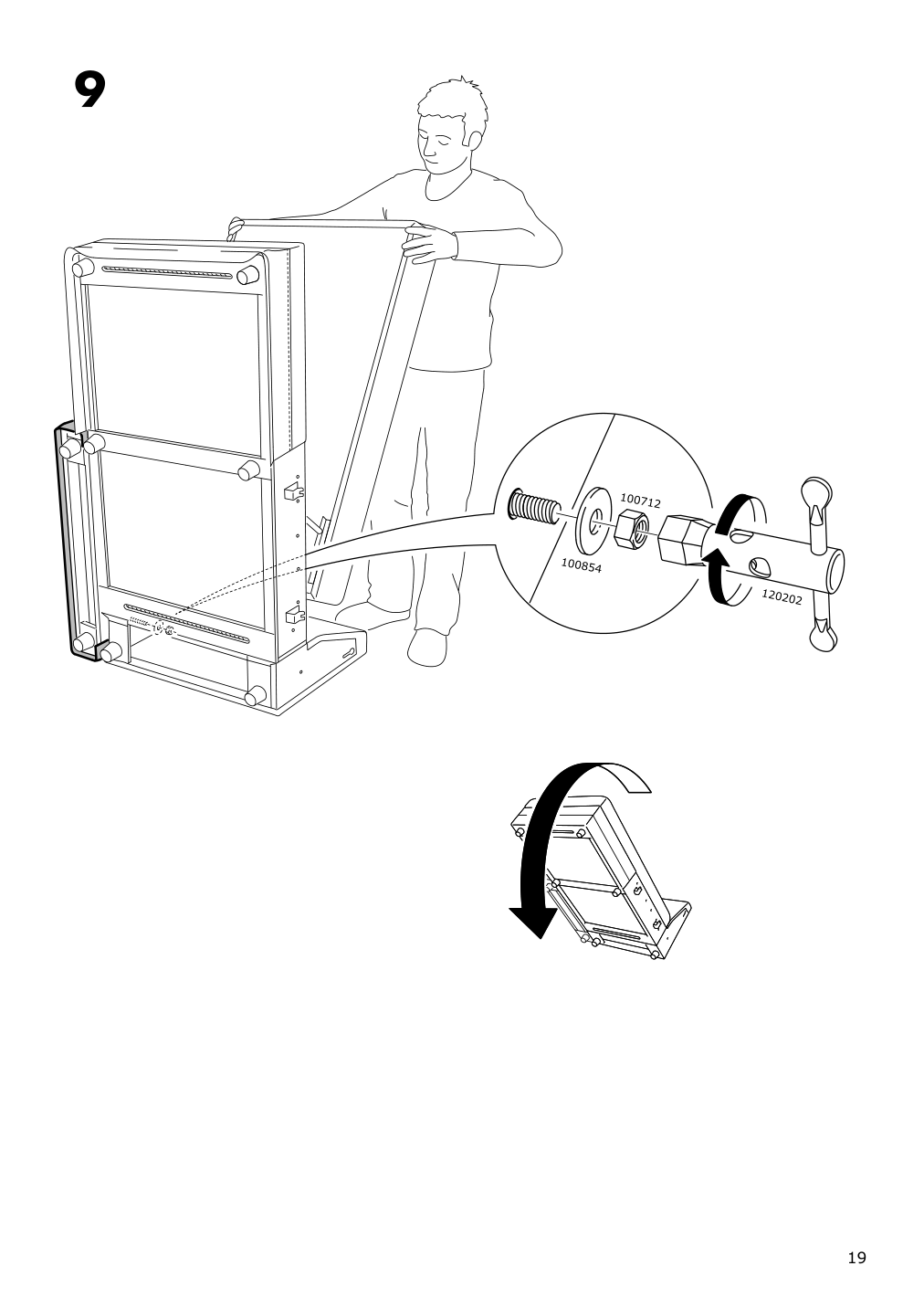 Assembly instructions for IKEA Groenlid cover for armrest ljungen dark red | Page 19 - IKEA GRÖNLID cover for armrest 703.970.21