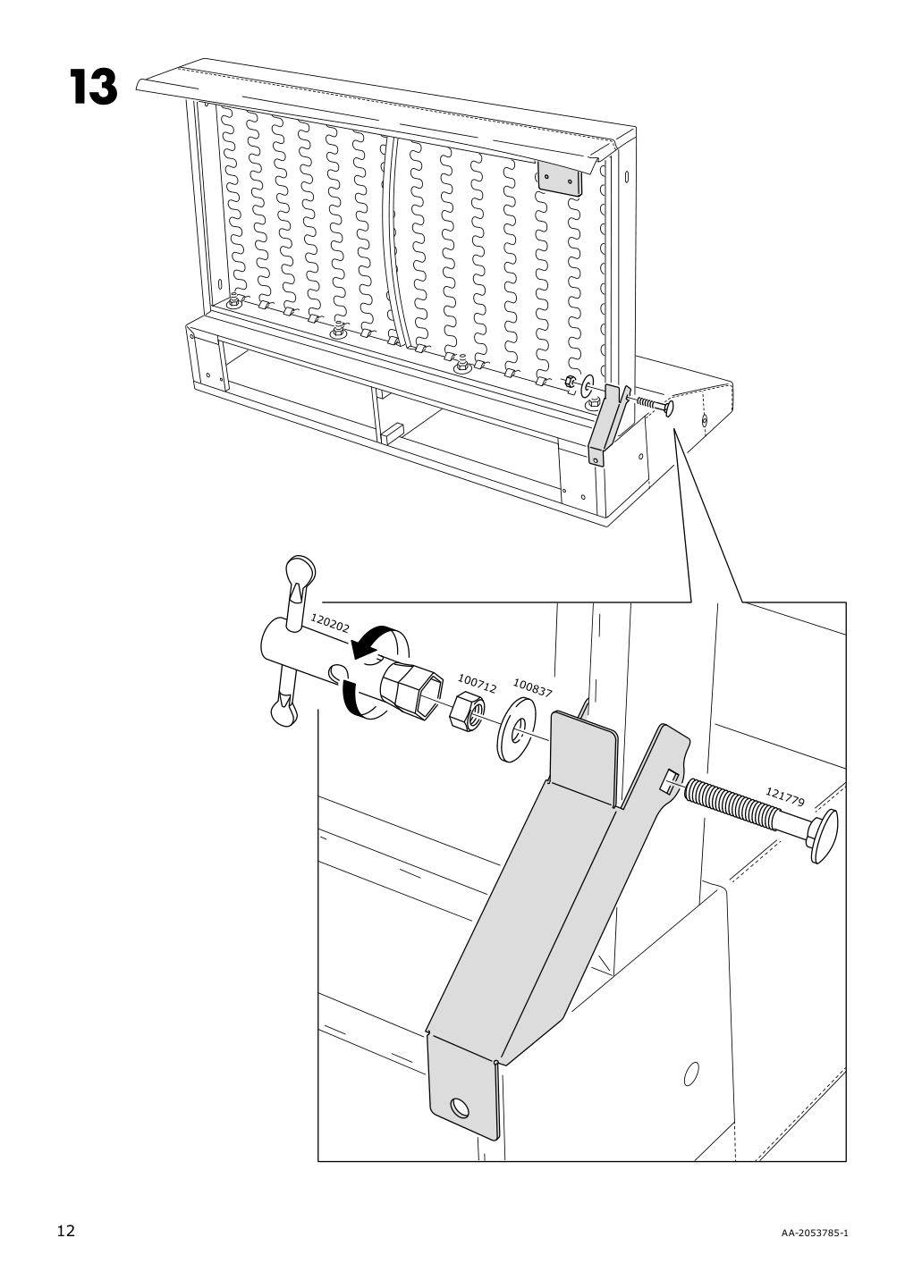 Assembly instructions for IKEA Groenlid cover for ottoman with storage ljungen dark red | Page 12 - IKEA GRÖNLID cover for ottoman with storage 703.970.16