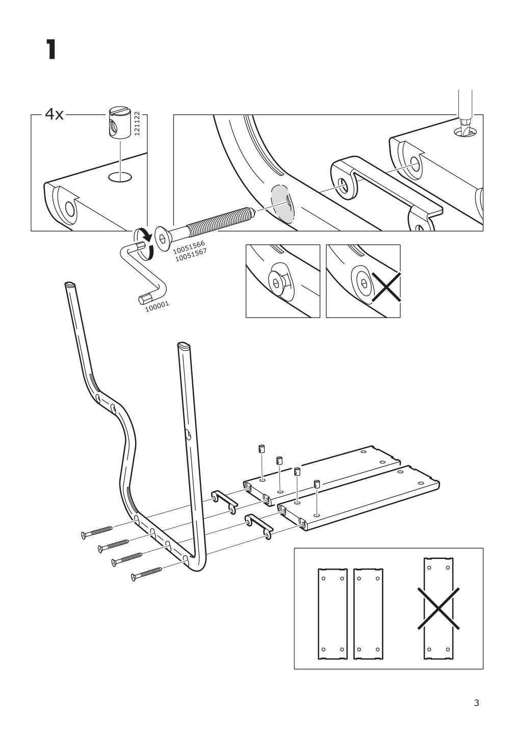 Assembly instructions for IKEA Grubban step stool black birch | Page 3 - IKEA GRUBBAN step stool 504.729.50