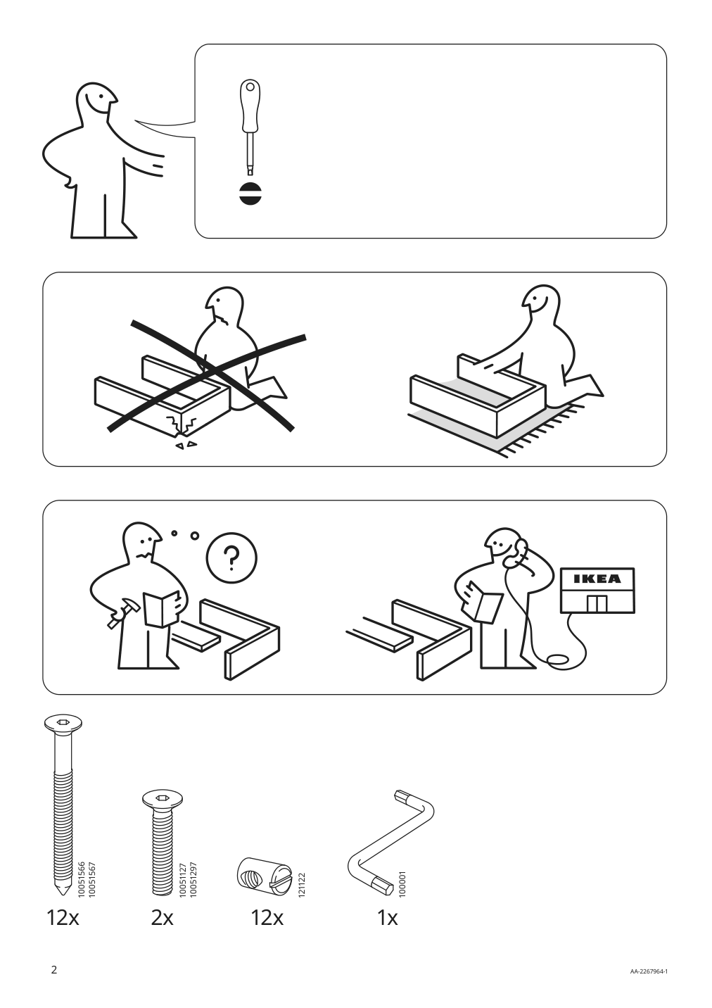 Assembly instructions for IKEA Grubban step stool black birch | Page 2 - IKEA GRUBBAN step stool 504.729.50