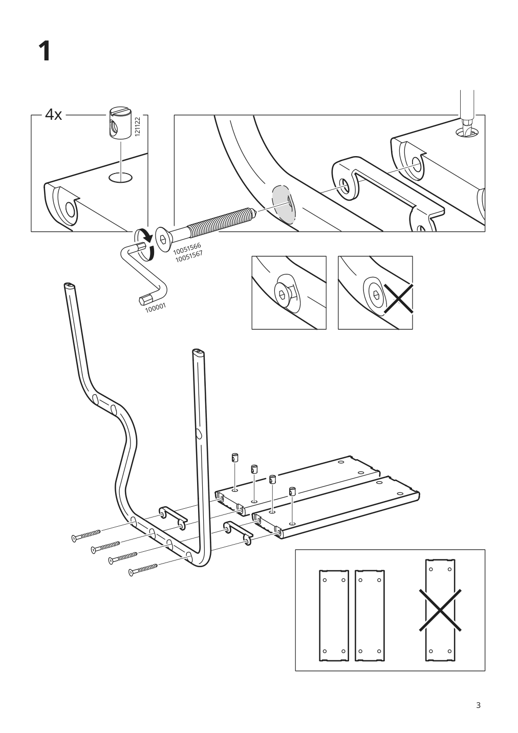 Assembly instructions for IKEA Grubban step stool black birch | Page 3 - IKEA GRUBBAN step stool 504.729.50