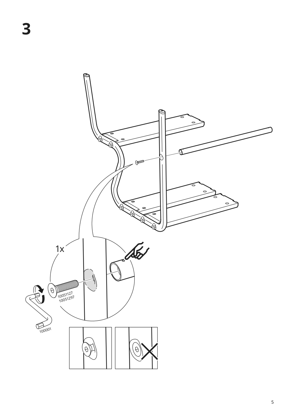 Assembly instructions for IKEA Grubban step stool black birch | Page 5 - IKEA GRUBBAN step stool 504.729.50