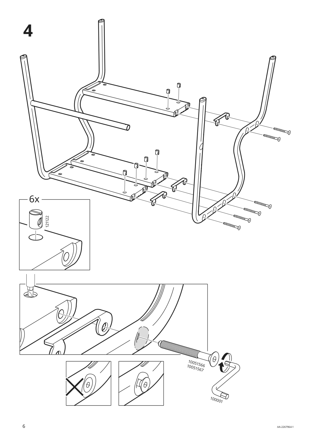 Assembly instructions for IKEA Grubban step stool black birch | Page 6 - IKEA GRUBBAN step stool 504.729.50