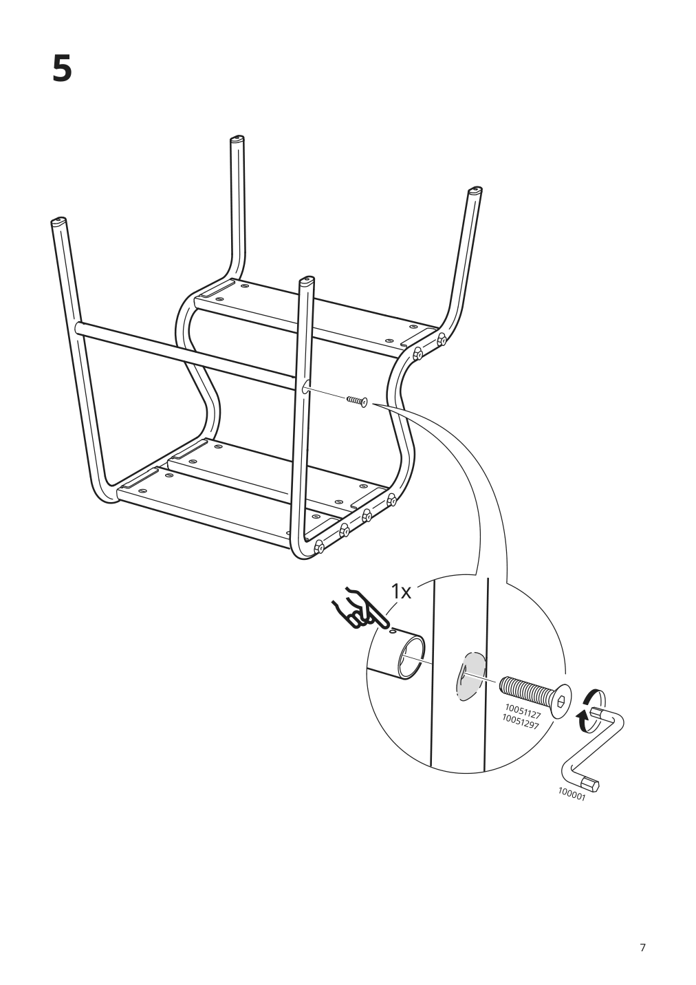 Assembly instructions for IKEA Grubban step stool black birch | Page 7 - IKEA GRUBBAN step stool 504.729.50