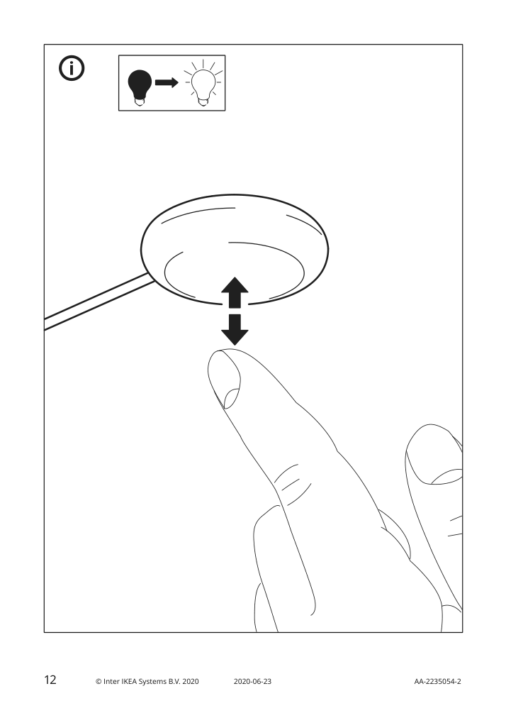 Assembly instructions for IKEA Halvklart led cabinet spotlight white | Page 12 - IKEA HALVKLART LED cabinet spotlight 904.636.23