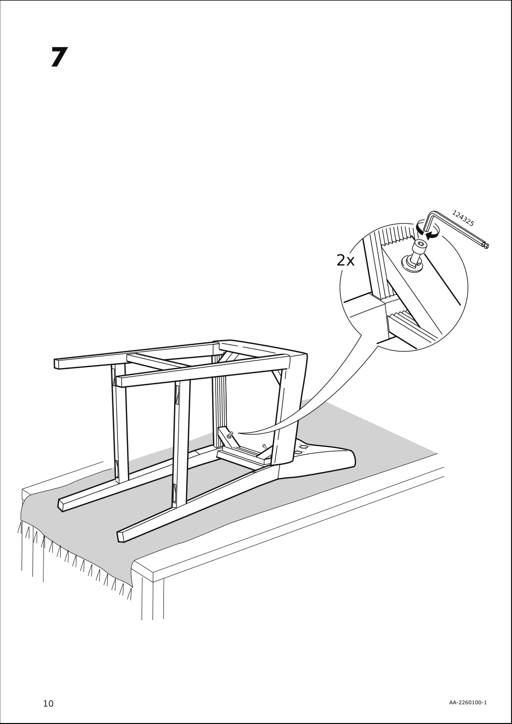 Assembly instructions for IKEA Hansolle bar stool black brown | Page 10 - IKEA HANSOLLE bar stool 904.496.08