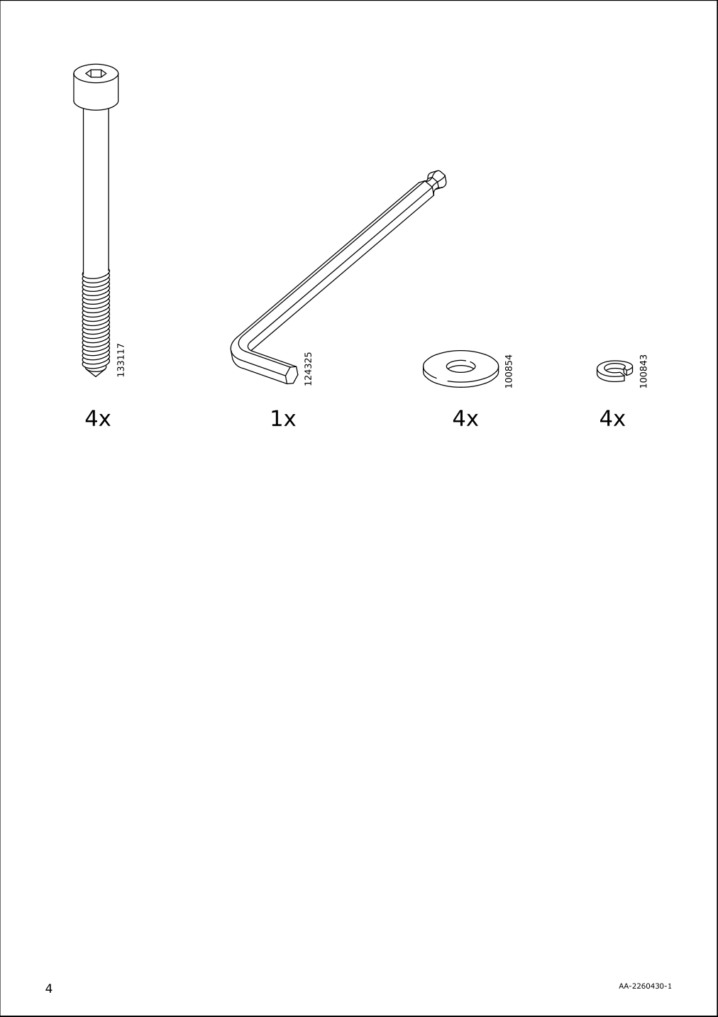 Assembly instructions for IKEA Hansolle chair black brown | Page 4 - IKEA HANSOLLE chair 104.496.07