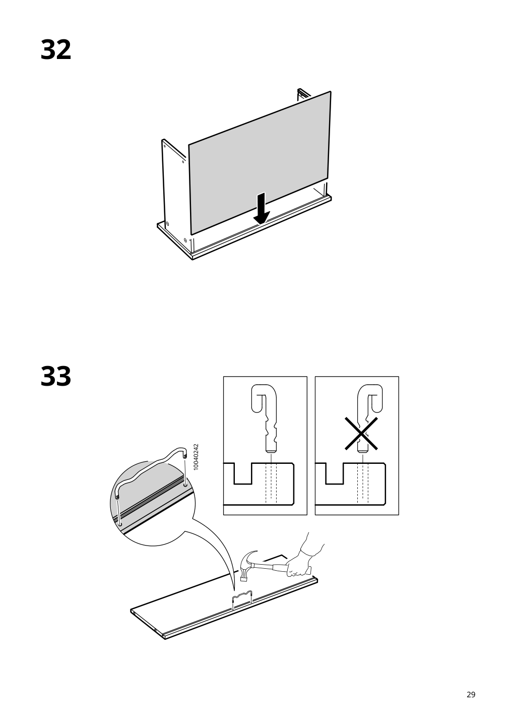 Assembly instructions for IKEA Hauga 4 drawer chest white | Page 29 - IKEA HAUGA storage combination with drawers 595.478.85