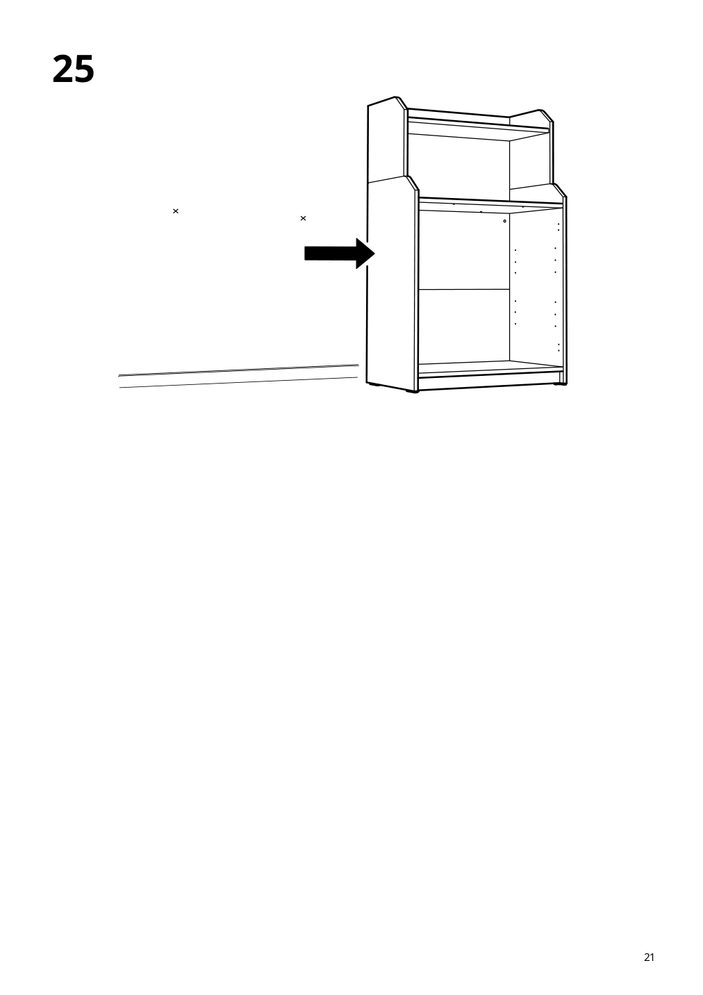 Assembly instructions for IKEA Hauga cabinet with 2 doors gray | Page 21 - IKEA HAUGA storage combination 093.886.43